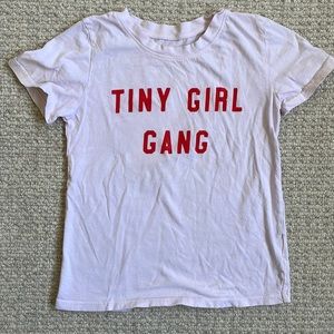 4/5 Jean + June Tiny Girl Gang Tee